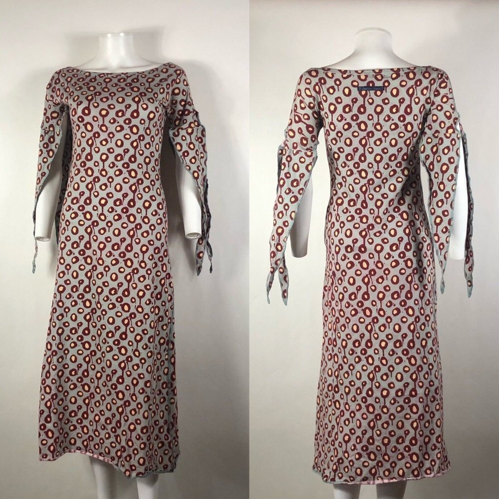 Rare Vtg Jean Paul Gaultier Jean's Spotted Dress S